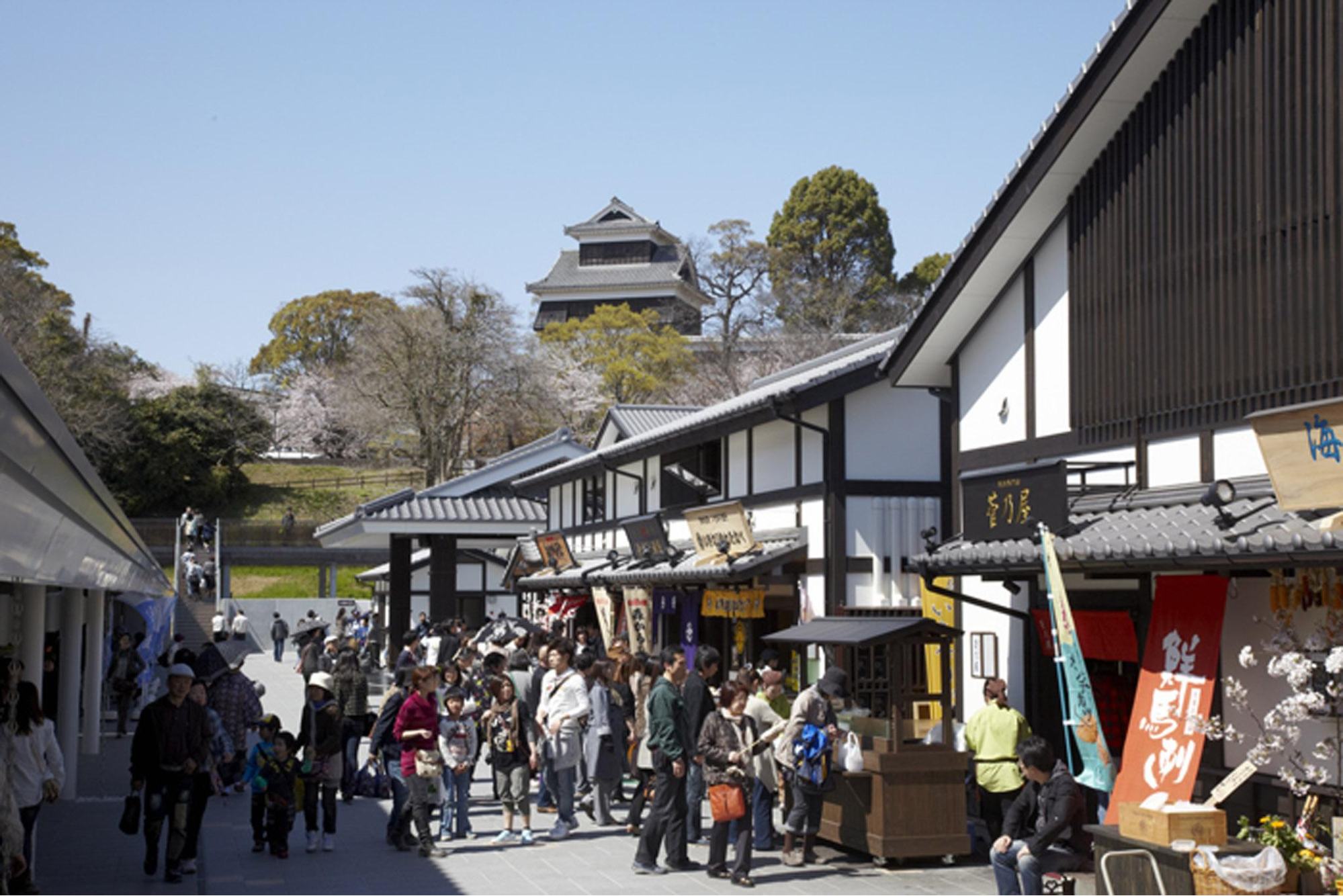 熊本市景點推薦 5：櫻之馬場城彩苑